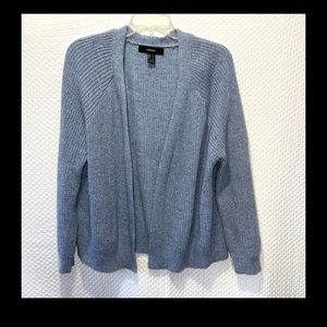 Forever 21 Ice Blue Sweater Cardigan 🥶